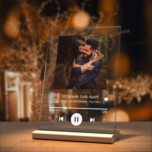 Song Plaque Album Cover Acrylic Music Plaque Personalized Gift