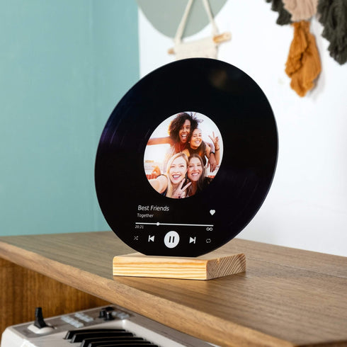 Song Plaque Vinyl Printing Record Acrylic Personalized Song