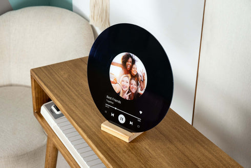 Song Plaque Vinyl Printing Record Acrylic Personalized Song