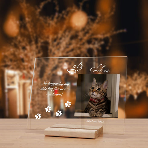 Pet Memorial Custom Portrait Acrylic Plaque