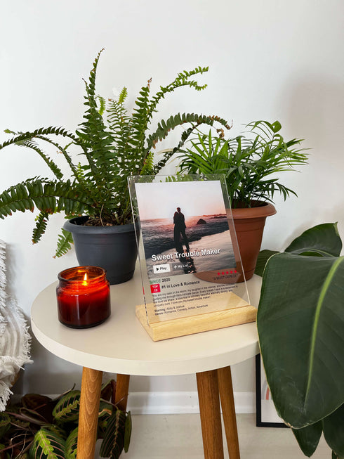 Movie Poster Acrylic Plaque