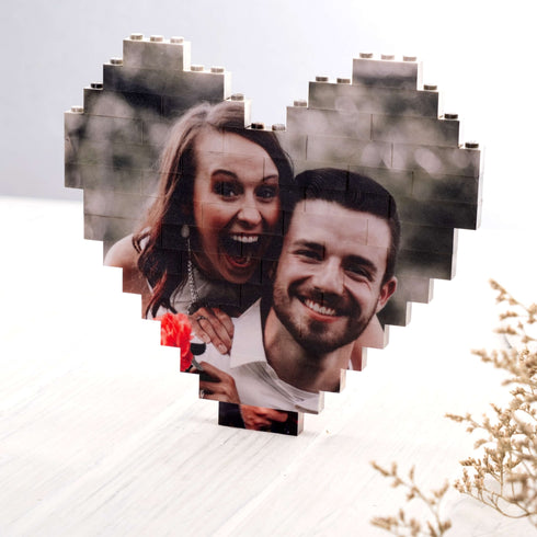 Custom Building Brick Personalized Photo Block Puzzle