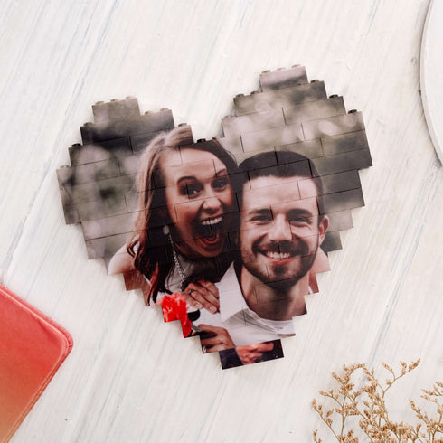 Custom Building Brick Personalized Photo Block Puzzle