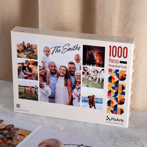Custom Jigsaw Puzzle Personalized Gift with Box 99/500/1000 Pieces, Custom Photo Puzzle, Portrait Puzzle