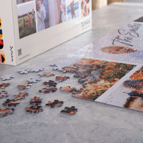 Custom Jigsaw Puzzle Personalized Gift with Box 99/500/1000 Pieces, Custom Photo Puzzle, Portrait Puzzle