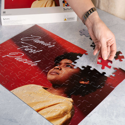 Customized Large Piece Jigsaw Puzzles For Seniors, Puzzle for Adults, 100 Piece Extra Large Puzzle