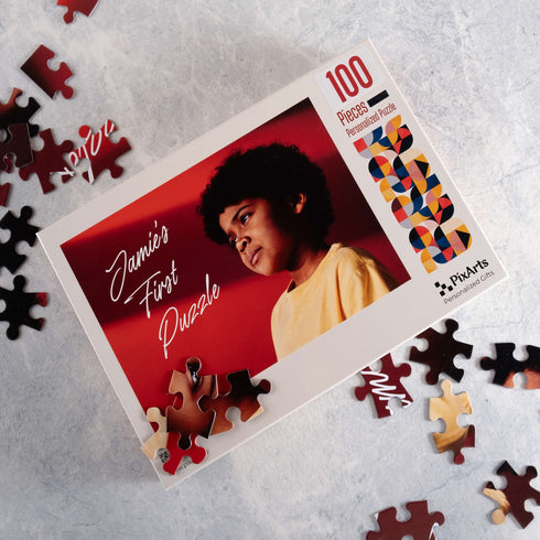 Customized Large Piece Jigsaw Puzzles For Seniors, Puzzle for Adults, 100 Piece Extra Large Puzzle