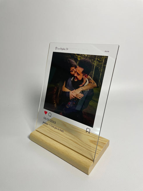 Social Media Post Acrylic Plaque