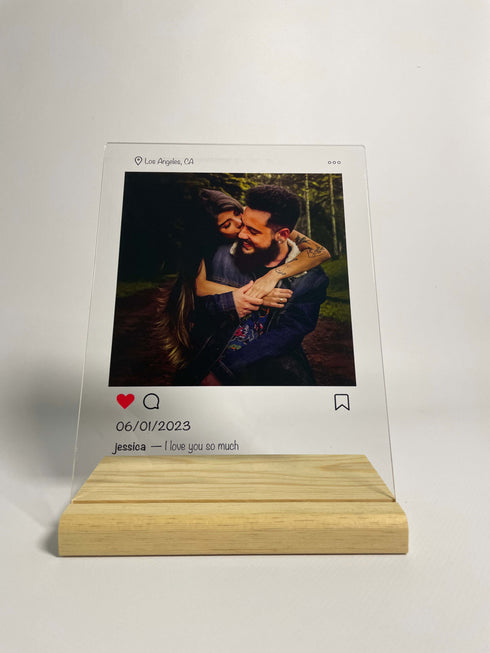 Social Media Post Acrylic Plaque