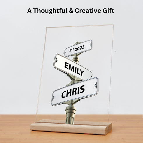 Street Sign Acrylic Plaque