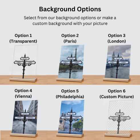 Street Sign Acrylic Plaque