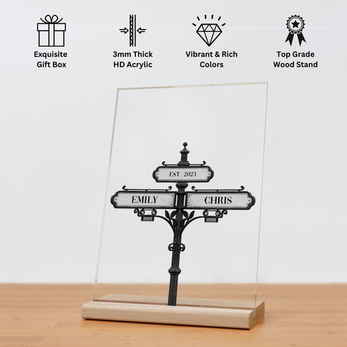 Street Sign Acrylic Plaque