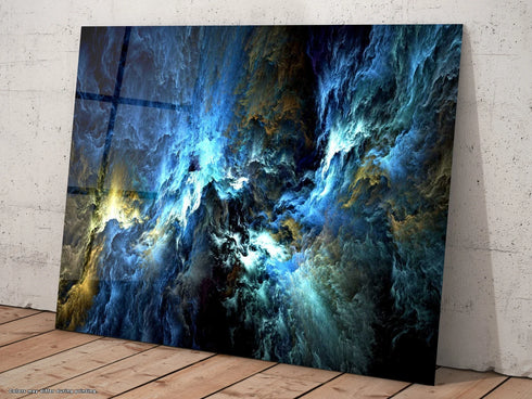 Mystic Sky Glass Wall Art Decor Glass Large Wall Art Glass Printing Abstract Wall Art