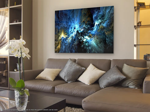 Mystic Sky Glass Wall Art Decor Glass Large Wall Art Glass Printing Abstract Wall Art