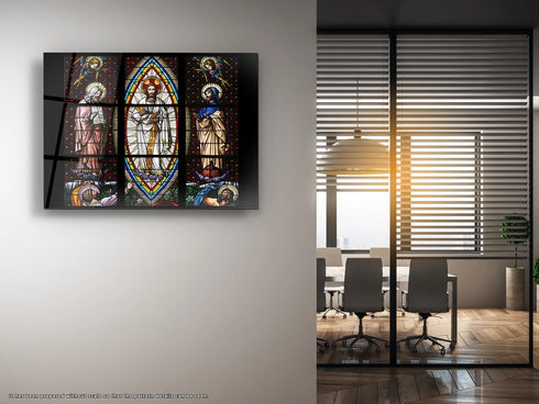 The Transfiguration Mosaic Glass Wall Art Jesus Christ Wall Art Religious Art Decor