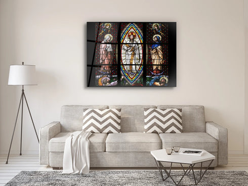 The Transfiguration Mosaic Glass Wall Art Jesus Christ Wall Art Religious Art Decor